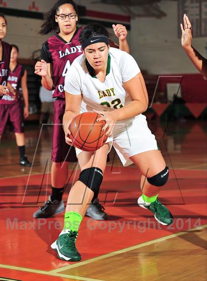Thumbnail 1 in Granite Hills vs. Eisenhower (Lady Bears Holiday Classic) photogallery.