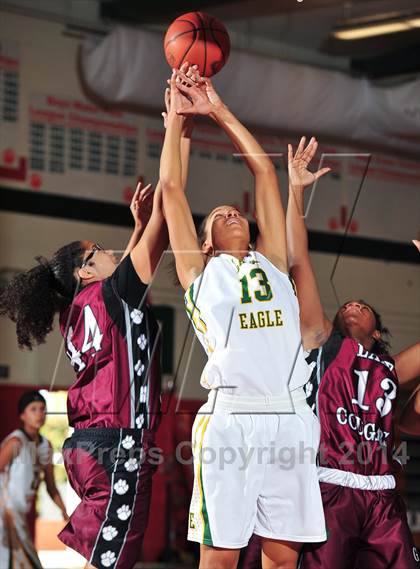 Thumbnail 2 in Granite Hills vs. Eisenhower (Lady Bears Holiday Classic) photogallery.