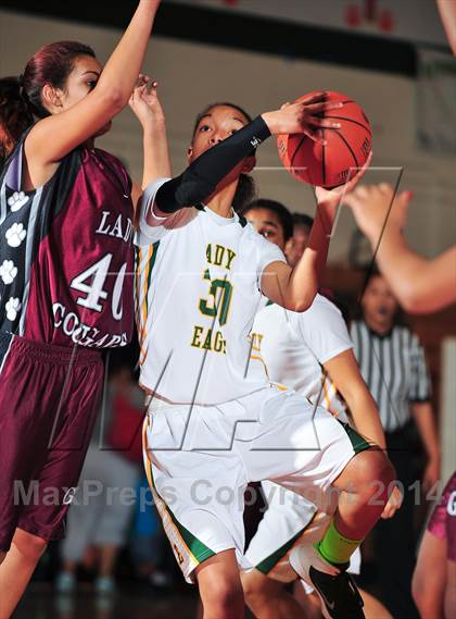 Thumbnail 3 in Granite Hills vs. Eisenhower (Lady Bears Holiday Classic) photogallery.