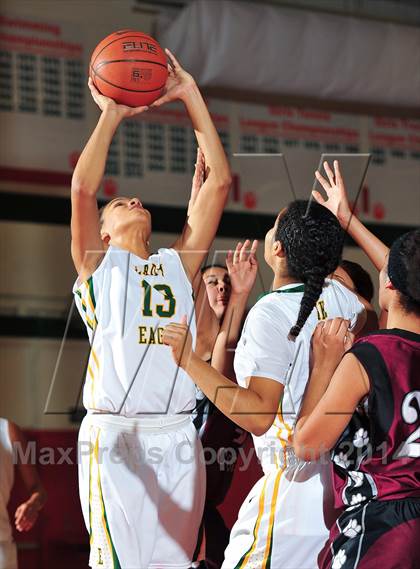Thumbnail 2 in Granite Hills vs. Eisenhower (Lady Bears Holiday Classic) photogallery.