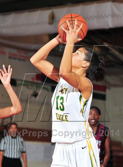 Thumbnail 3 in Granite Hills vs. Eisenhower (Lady Bears Holiday Classic) photogallery.