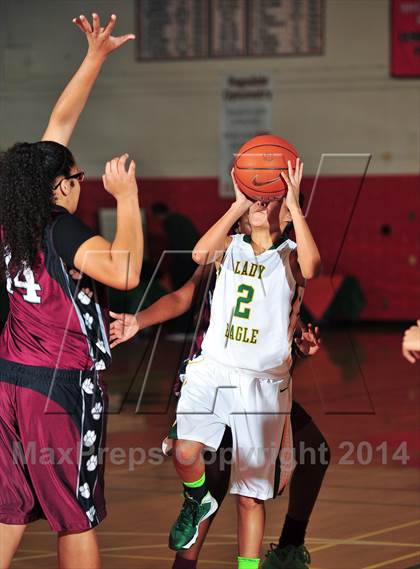 Thumbnail 2 in Granite Hills vs. Eisenhower (Lady Bears Holiday Classic) photogallery.