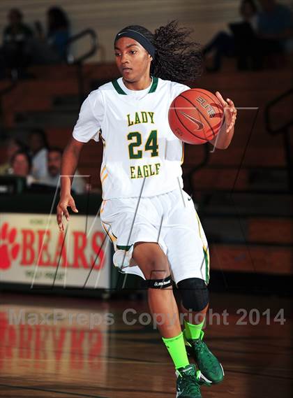 Thumbnail 2 in Granite Hills vs. Eisenhower (Lady Bears Holiday Classic) photogallery.