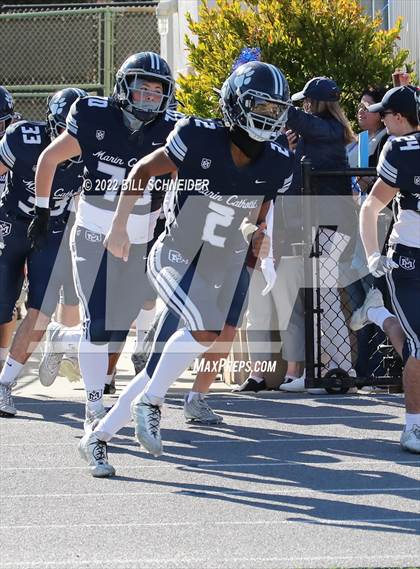 Thumbnail 3 in Newark Memorial @ Marin Catholic (CIF NCS Div 4 Quarterfinal) photogallery.