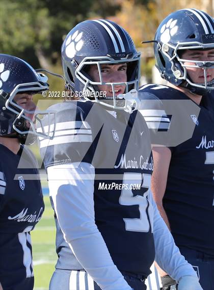 Thumbnail 3 in Newark Memorial @ Marin Catholic (CIF NCS Div 4 Quarterfinal) photogallery.