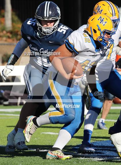 Thumbnail 1 in Newark Memorial @ Marin Catholic (CIF NCS Div 4 Quarterfinal) photogallery.