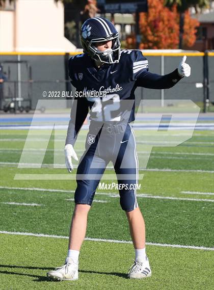 Thumbnail 1 in Newark Memorial @ Marin Catholic (CIF NCS Div 4 Quarterfinal) photogallery.