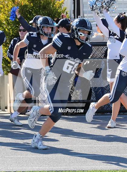 Thumbnail 2 in Newark Memorial @ Marin Catholic (CIF NCS Div 4 Quarterfinal) photogallery.