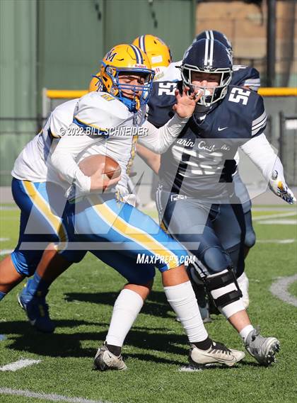 Thumbnail 3 in Newark Memorial @ Marin Catholic (CIF NCS Div 4 Quarterfinal) photogallery.