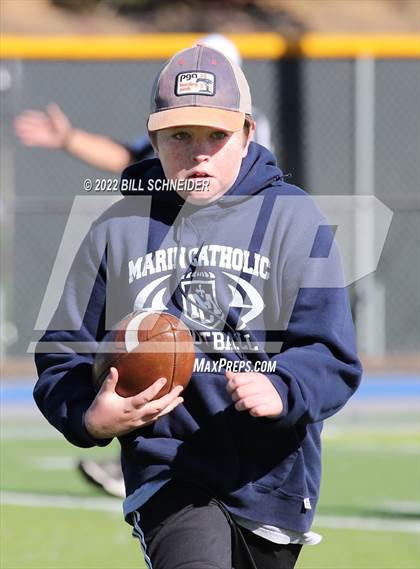 Thumbnail 1 in Newark Memorial @ Marin Catholic (CIF NCS Div 4 Quarterfinal) photogallery.