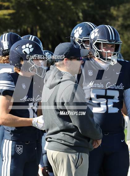 Thumbnail 3 in Newark Memorial @ Marin Catholic (CIF NCS Div 4 Quarterfinal) photogallery.