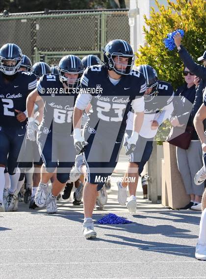 Thumbnail 1 in Newark Memorial @ Marin Catholic (CIF NCS Div 4 Quarterfinal) photogallery.