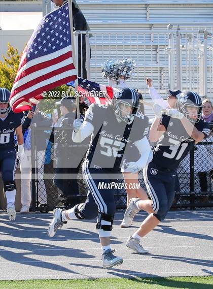 Thumbnail 1 in Newark Memorial @ Marin Catholic (CIF NCS Div 4 Quarterfinal) photogallery.