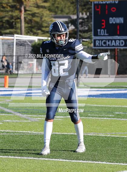 Thumbnail 3 in Newark Memorial @ Marin Catholic (CIF NCS Div 4 Quarterfinal) photogallery.