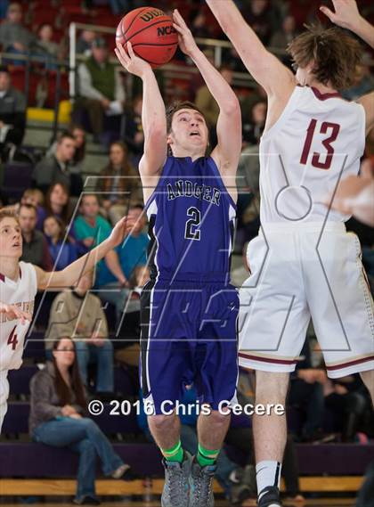 Thumbnail 2 in Avoca Central vs. Andover photogallery.