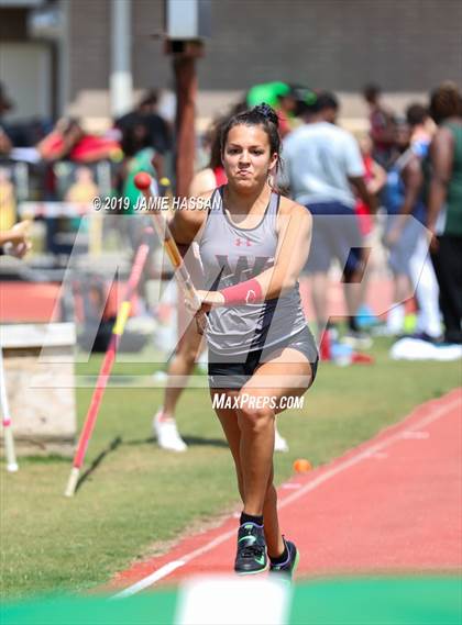 Thumbnail 2 in SCHSL AAAAA State Qualifier (Girls Field Events) photogallery.
