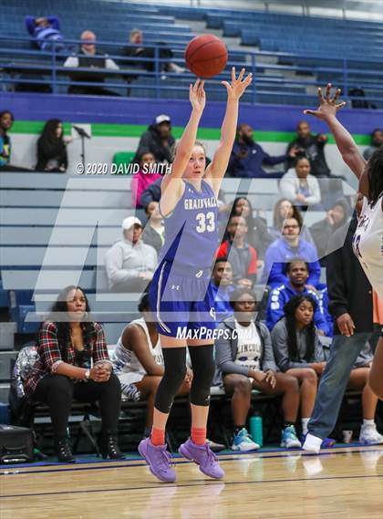 Thumbnail 1 in Grain Valley vs. Lincoln College Prep (MSHSAA Class 4 Quarterfinal) photogallery.