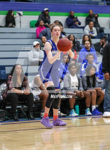 Thumbnail 3 in Grain Valley vs. Lincoln College Prep (MSHSAA Class 4 Quarterfinal) photogallery.