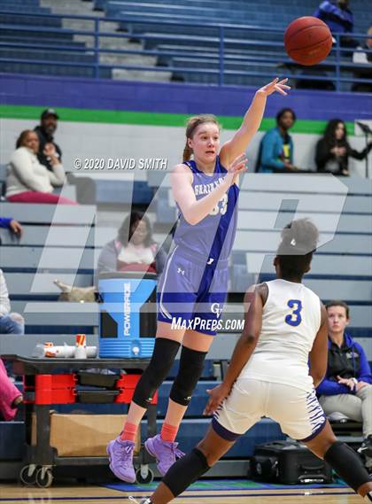 Thumbnail 2 in Grain Valley vs. Lincoln College Prep (MSHSAA Class 4 Quarterfinal) photogallery.