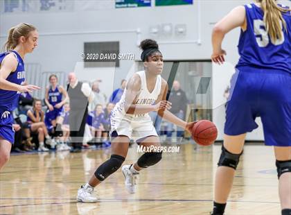 Thumbnail 3 in Grain Valley vs. Lincoln College Prep (MSHSAA Class 4 Quarterfinal) photogallery.