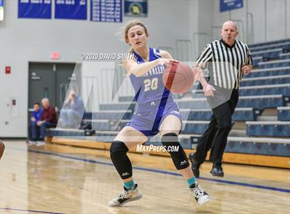 Thumbnail 3 in Grain Valley vs. Lincoln College Prep (MSHSAA Class 4 Quarterfinal) photogallery.