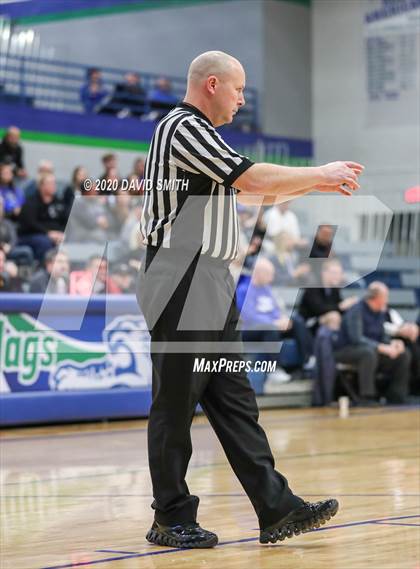 Thumbnail 2 in Grain Valley vs. Lincoln College Prep (MSHSAA Class 4 Quarterfinal) photogallery.