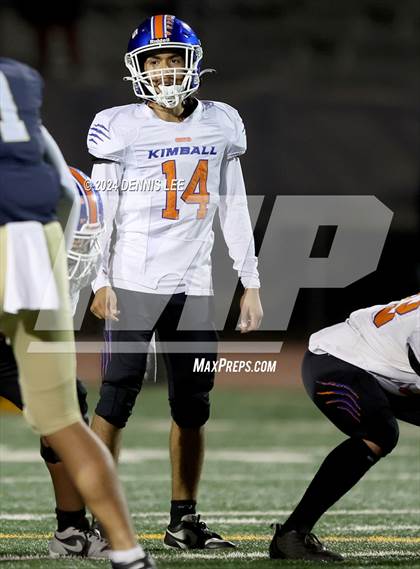 Thumbnail 1 in Kimball @ Elk Grove (CIF SJS D2 Playoffs) photogallery.