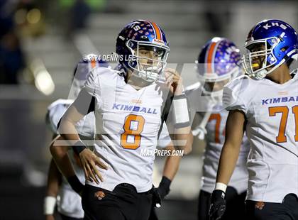 Thumbnail 3 in Kimball @ Elk Grove (CIF SJS D2 Playoffs) photogallery.