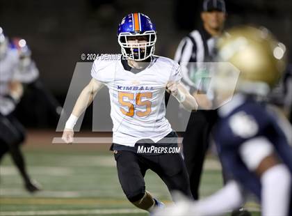 Thumbnail 2 in Kimball @ Elk Grove (CIF SJS D2 Playoffs) photogallery.