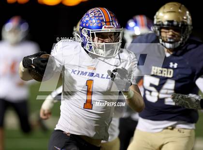 Thumbnail 3 in Kimball @ Elk Grove (CIF SJS D2 Playoffs) photogallery.