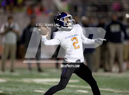 Thumbnail 2 in Kimball @ Elk Grove (CIF SJS D2 Playoffs) photogallery.
