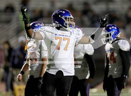 Thumbnail 2 in Kimball @ Elk Grove (CIF SJS D2 Playoffs) photogallery.
