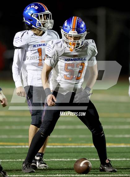 Thumbnail 1 in Kimball @ Elk Grove (CIF SJS D2 Playoffs) photogallery.