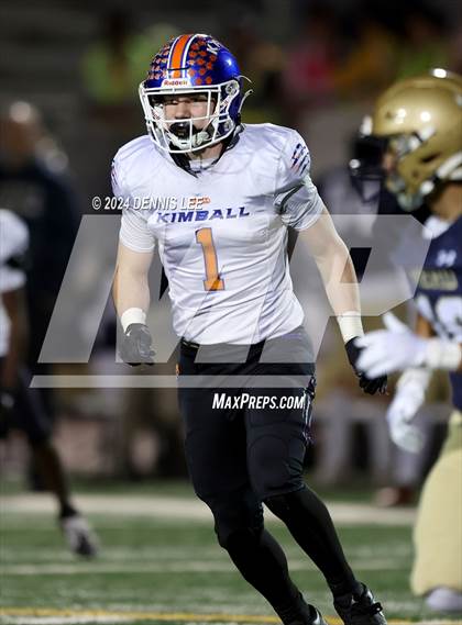 Thumbnail 2 in Kimball @ Elk Grove (CIF SJS D2 Playoffs) photogallery.