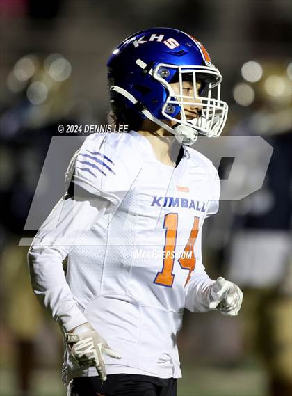 Thumbnail 2 in Kimball @ Elk Grove (CIF SJS D2 Playoffs) photogallery.