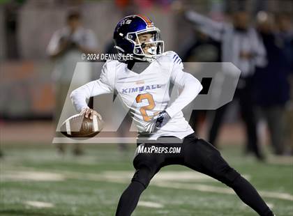 Thumbnail 1 in Kimball @ Elk Grove (CIF SJS D2 Playoffs) photogallery.