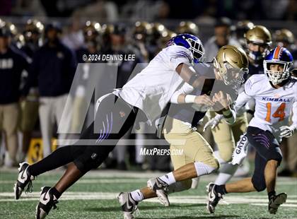 Thumbnail 2 in Kimball @ Elk Grove (CIF SJS D2 Playoffs) photogallery.