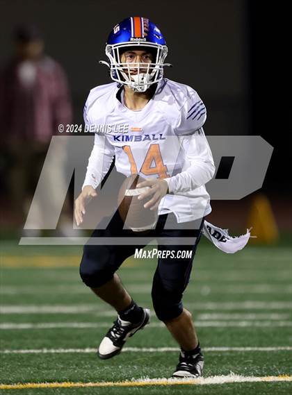 Thumbnail 3 in Kimball @ Elk Grove (CIF SJS D2 Playoffs) photogallery.