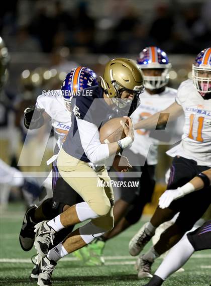 Thumbnail 1 in Kimball @ Elk Grove (CIF SJS D2 Playoffs) photogallery.