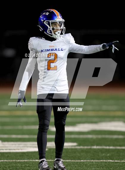 Thumbnail 3 in Kimball @ Elk Grove (CIF SJS D2 Playoffs) photogallery.