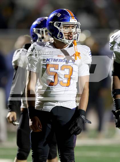 Thumbnail 2 in Kimball @ Elk Grove (CIF SJS D2 Playoffs) photogallery.