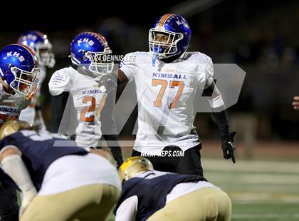 Thumbnail 2 in Kimball @ Elk Grove (CIF SJS D2 Playoffs) photogallery.