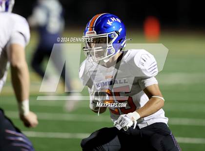 Thumbnail 3 in Kimball @ Elk Grove (CIF SJS D2 Playoffs) photogallery.