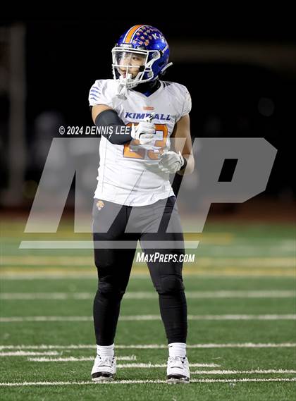 Thumbnail 1 in Kimball @ Elk Grove (CIF SJS D2 Playoffs) photogallery.