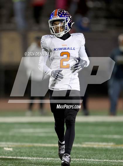 Thumbnail 3 in Kimball @ Elk Grove (CIF SJS D2 Playoffs) photogallery.