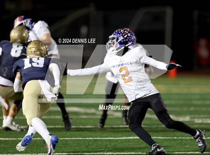 Thumbnail 3 in Kimball @ Elk Grove (CIF SJS D2 Playoffs) photogallery.