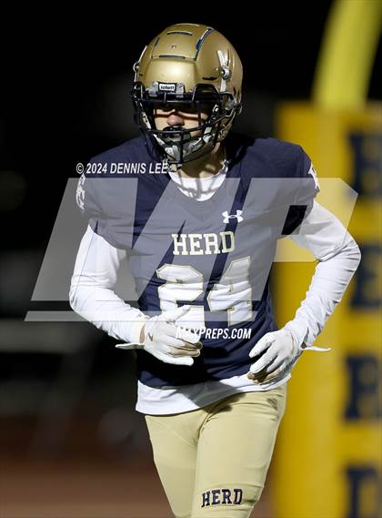 Thumbnail 1 in Kimball @ Elk Grove (CIF SJS D2 Playoffs) photogallery.
