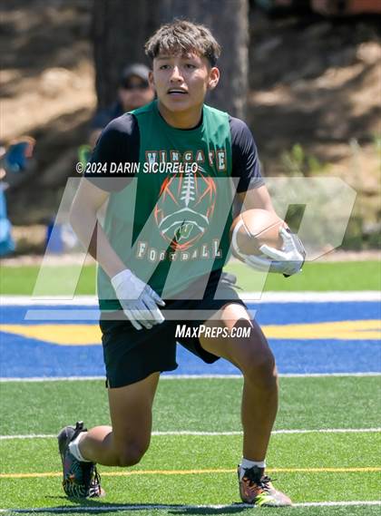 Thumbnail 1 in Thunderbird vs Wingate (7on7 Northern Arizona Tournament) photogallery.