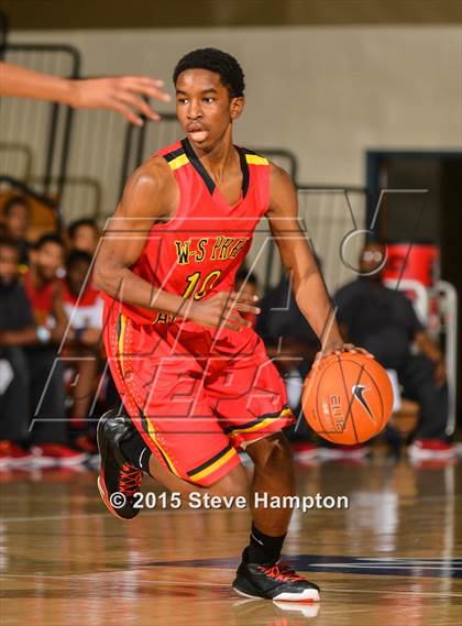 Thumbnail 3 in Jenkins vs. Winston-Salem Prep (Hilton Invitational) photogallery.