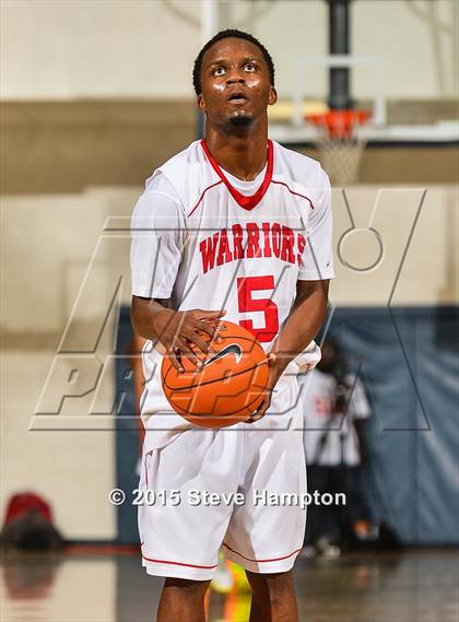 Thumbnail 3 in Jenkins vs. Winston-Salem Prep (Hilton Invitational) photogallery.